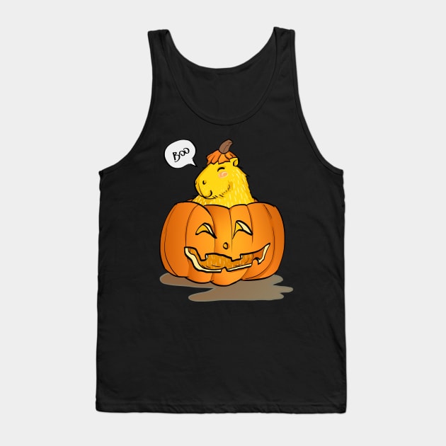 BOO Tank Top by @akaluciarts